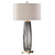 Uttermost Vilminore Gray Glass Table Lamp by David Frisch