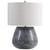 Uttermost Pebbles Metallic Gray Table Lamp