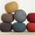 Vibe by Jaipur Living Spectrum Rays-Asilah SMR02 Dark Taupe Indoor/Outdoor Pouf