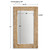 Uttermost Demetria Oversized Wooden Mirror