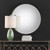 Uttermost Stefania Beaded Round Mirror