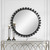 Uttermost Cyra Black Round Mirror