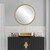 Uttermost Taza Gold Round Mirror