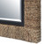 Uttermost Island Braided Straw Mirror