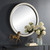 Uttermost Granada Whitewash Round Mirror