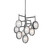 Uttermost Maxin Dark Bronze 9 Light Chandelier