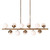 Uttermost Droplet 11 Light Linear Chandelier