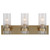 Uttermost Cardiff Antique Brass 3 Light Vanity