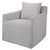 Uttermost Welland Gray Swivel Chair