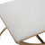 Uttermost Crossing Small White Bench