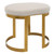 Uttermost Infinity Gold Accent Stool