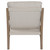 Uttermost Melora Solid Oak Accent Chair