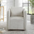 Uttermost Corben White Swivel Armchair