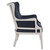 Uttermost Gordonston Blue Fabric Accent Chair