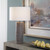 Uttermost Monolith Gray Table Lamp