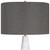 Uttermost Citadel White Marble Table Lamp