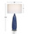 Uttermost Newport Cobalt Blue Table Lamp