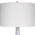 Uttermost Clariot Ribbed Blue Table Lamp