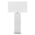 Uttermost Pillar White Marble Table Lamp