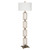 Uttermost Link Brushed Gold Floor Lamp