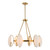 Uttermost Oviform 6 Light Round Chandelier