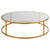 Uttermost Radius Modern Circular Coffee Table