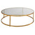 Uttermost Radius Modern Circular Coffee Table