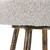 Uttermost Braven White Fabric Counter Stool