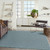 Washable Solutions WSL01 Aqua Area Rugs