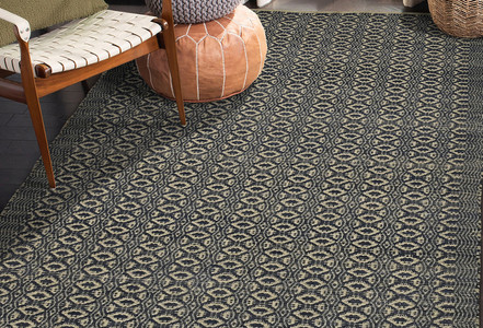 How to Select a Geometric Area Rug with a Diamond Print to Create a Bold Look