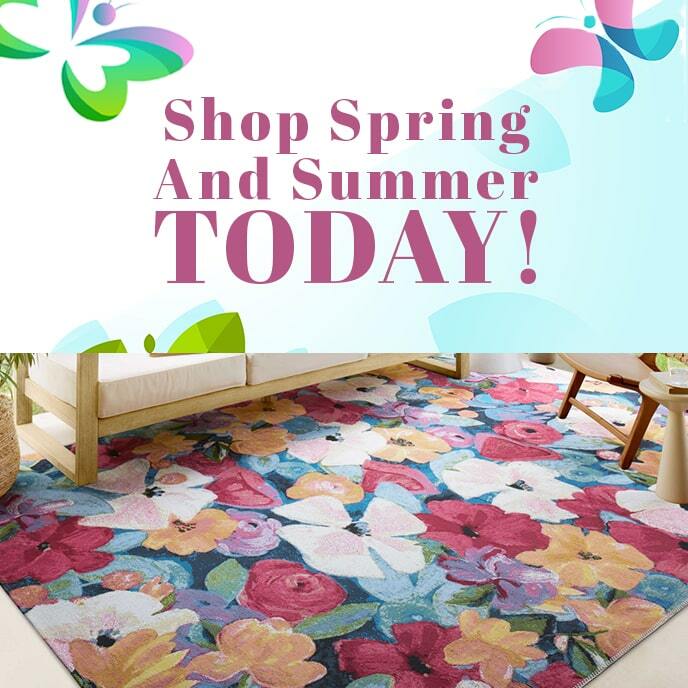 Outdoor & Area rugs Sale - Home banner at Rug Fashion Store