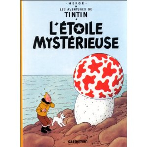 French comic book Tintin: L'etoile mysterieuse