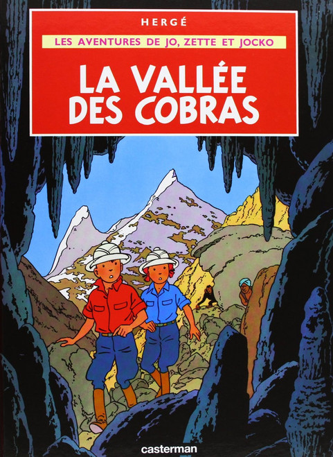 French comic book La vallee des cobras - une aventure de Jo, Zette et Jocko (T5)