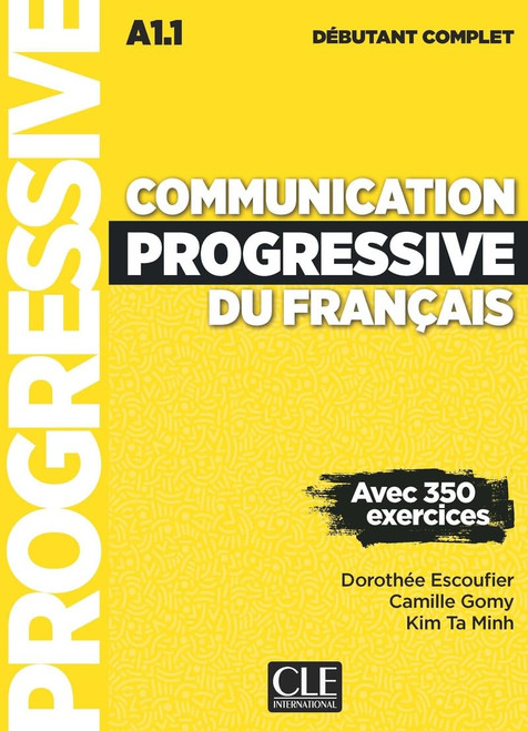 French textbook Communication progressive du francais -  Debutant complet 200 exercices 3eme edition