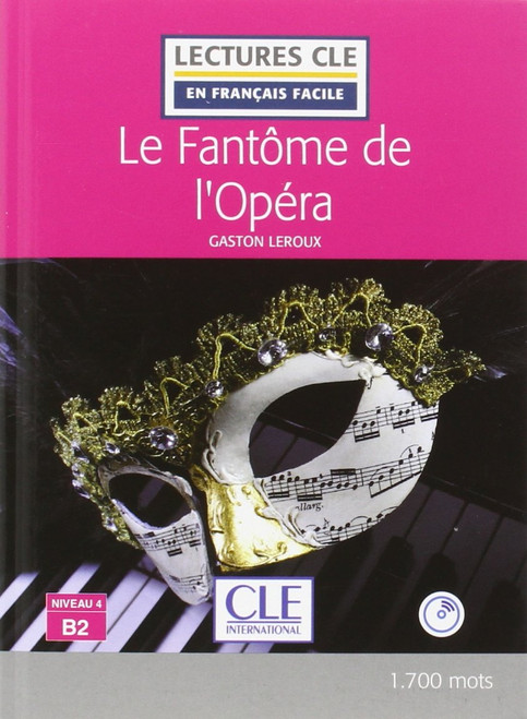 French easy reader Fantome de l'opera + CD audio