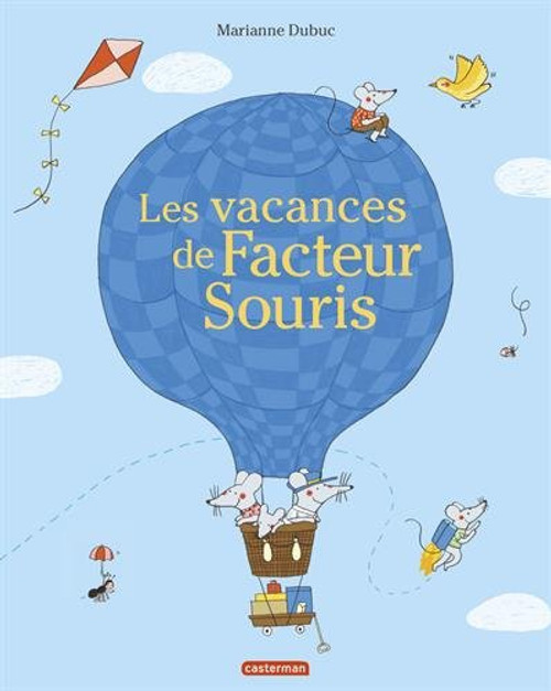 French children's book Les vacances de facteur souris