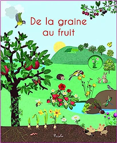 French children's book De la graine au fruit