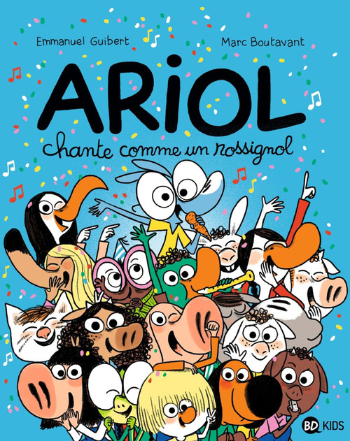 French children's book Ariol - T19 : Ariol chante comme un rossignol