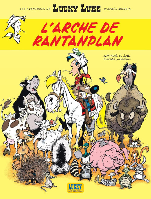 French comic book Les aventures de Lucky Luke - T10 - L'arche de Rantanplan