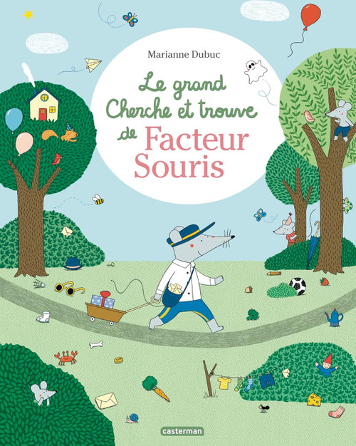 French book Le grand Cherche et trouve de Facteur Souris