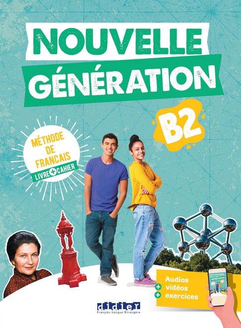 Nouvelle Generation B2 Methode de Francais Livre + cahier + Didierfle.app