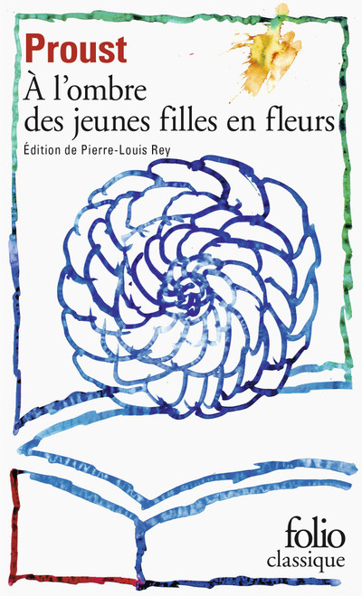 French book A l'ombre des jeunes filles en fleurs