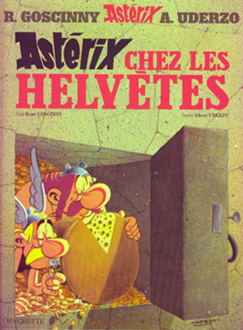 French comic book Asterix chez les Helvetes