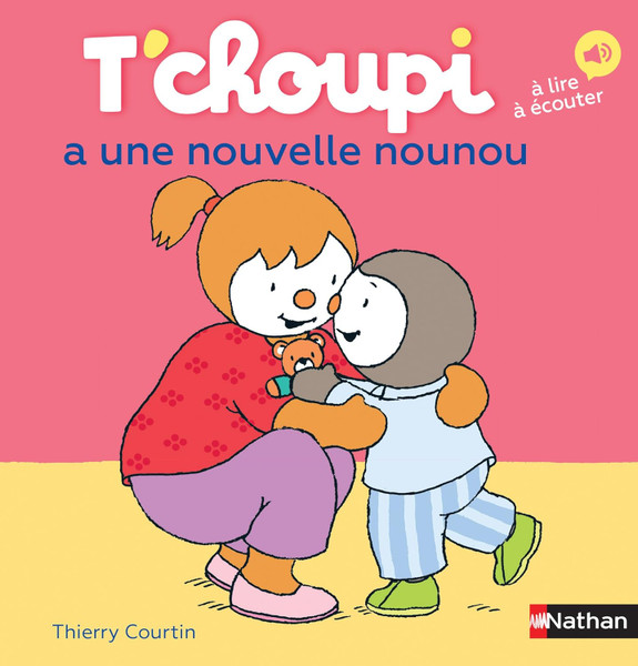 French children's book T'choupi a une nouvelle nounou