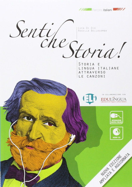 Italian easy reader Senti che Storia with downloadable audio