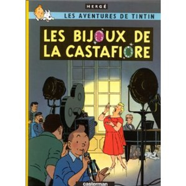 French comic book Tintin: Les bijoux de la Castafiore