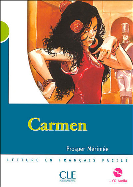 French book Easy Reader Carmen (with CD audio)