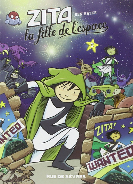 French comic book Zita la fille de l'espace T2