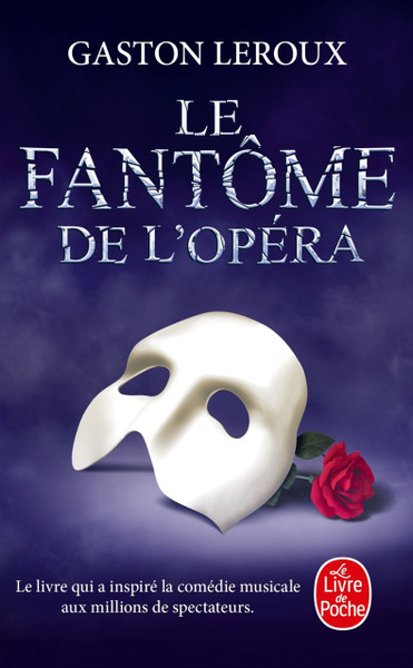 French book Le fantome de l'opera