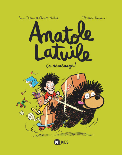 French children's book Anatole Latuile T9 Ca demenage